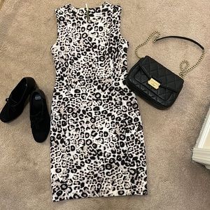 Calvin Klein leopard print dress